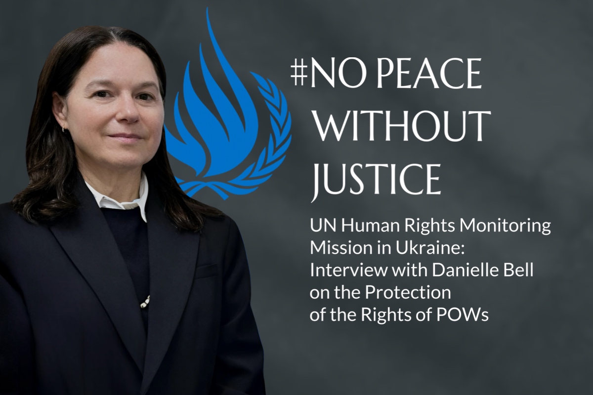 UN Human Rights Monitoring Mission in Ukraine Interview with Danielle Bell on the protection of the rights of POWs